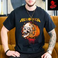 26 Helloween Heavy Metal Rock Grupės Retro Marškinėliai Unisex Storo Medvilnės T-shirt S–3XL Unisex T-shirt M