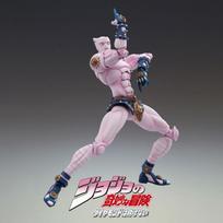 High Quality  Jojo'S Bizarre Adventure: Diamond Is Unbreakable - Killers Queen - Second White Cat Pink Cat Super Similar Actionable Figure balta