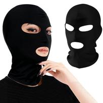 SM Prekės Viso Veido Kaukė SM Žaidimas Ninonly Kaukė su Angomis Burnai ir Akims Elastinga Apribojimo Unisex (Juoda) juoda