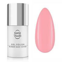 NANI gelinis lakas Rubber Base Cover 5 ml - Tender Rose