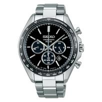 Seiko Selection Solar Chronograph The Standard Watch SBPY167 Black [Seiko Watch] Men's juoda