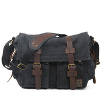 Muchuan Waterproof Canvas & Leather DSLR Camera Crossbody Bag