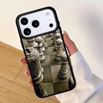 Chess Board Dark Horse Mobile Phone Case for IPhone 17 AIR 16pro Max 15 14 13 12 11 Bumper Cover iPhone 13 mini