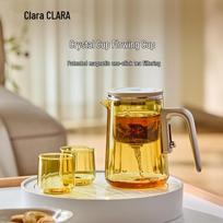 Klara Glass Teapot Set with Two Cups