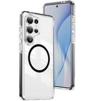 Clear Magnetic Acrylic Phone Case for Samsung Galaxy S26 Ultra S25 Plus S23 S24 Ultra S25 FE S 26 Protective Accessories Galaxy S24+ juoda