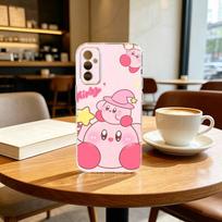 K-Kirbys-PC Cartoon Pink   Phone Case Transparent Silicone Soft For SamsungA10,12,20,21S,30,31,40,50,51,52,70,71 Samsung a714g