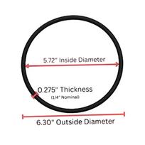 O Ring Kit U9-229/805-0436 O-218 for Pentair For Sta-Rite Pool Pumps 5.72 in Inner Diameter 6.30 in Outer Diameter China Mainland