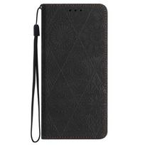 For Xiomi Mi 11 Lite 5G Case Mandala Totem Leather Magnetic Case for Etui Xiaomi Mi 11 Lite 11Lite 5G NE Flip Phone Cover Fundas Xiaomi Mi 11 Lite juoda