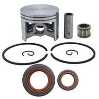 50mm Piston Oil Seal Kit For Stihl 044 MS440 Chainsaw 1128 030 2015 w 12mm Wrist Pin Needle Bearing Ring China Mainland