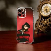 Lovely B-Billie Eilish Singer Phone Case For iPhone17,16,15,14,13Pro Max,us,Soft Silicone Transparent Cover iPhone14