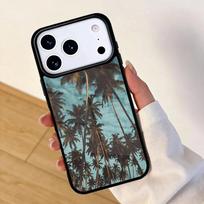 Palm tree leaf Mobile Phone Case for IPhone 17 AIR 16pro Max 15 14 13 12 11 Bumper Cover iPhone 12 mini