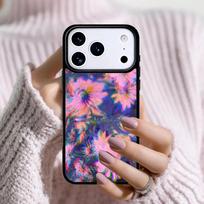 Trippy Psychedelic flowers Phone Case For Apple iPhone 17 Air 16E 15 14 Plus 13 12 11 Pro Max Mini Funda Cover iPhone 12 Pro Max