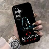 Game A-Assassins Creed S-Shadows Phone Case For Samsung S25 Ultra S23 S22 S21 S20 Ultra Plus S24 Fe A54 A55 Color Silver Cover Samsung S24 Plus