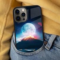 Space Sky Moon Soft Phone Case for iPhone 17 Air 16e Pro max 15 Pro 13 14 Plus 11 12 MagSafe Magnetic Coque iPhone 15
