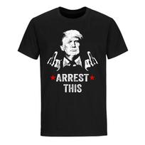 Donald Trump 2024 Supporter Arrest This Funny Trump Middle Finger Political Tee L