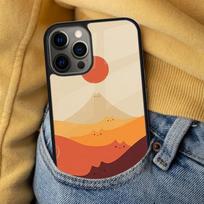 Cat Mount Fuji Japan Landscape Magnetic Soft Phone Case for iPhone 16 Promax 15 Pro 13 14 Plus 11 12 Mini MagSafe Coque iPhone 12mini