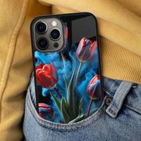 Tulip Flower 1 Soft Phone Case for iPhone 17 Air 16e Pro max 15 Pro 13 14 Plus 11 12 MagSafe Magnetic Coque iPhone 16