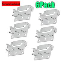 6Pcs/Set Bed Frame Support Brackets Kit for Ikea Skorva Midbeam Home Bed Mounting Camper Conversion with Fitting Screws And Tool