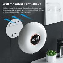 Rechargeable Automatic Soap Dispenser 280ml Wall Mount Hand Pump with Infrared Sensor for Kitchen Bathroom Foam Soap China Mainland
