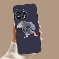 African Grey Parrot Case For OnePlus Nord CE 3 Lite CE4 2 2T N10 N20 N30 OnePlus 12 11 9 10 Pro 8T 10T 12R Cover OnePlus Nord N10