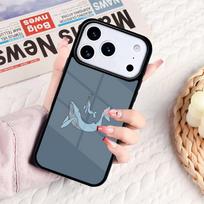 Baby Whale Phone Case For IPhone 17 16e 15 14 13 12 11 Pro Max Air Mini Soft Protective Cover iPhone17 Pro