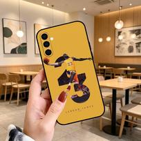 Basketball 23 L-LeBron J-James-S Phone Case Black Silicone Soft For Samsung Galaxy A73,A72,A71,A70,A53,A52,A51 Samsung a50 30s 50s