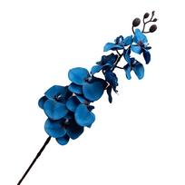 Home Décor Fake Flower Artificial Home Garden Butterfly Orchid Silk Flower Wedding 1 Branch 9 Heads Artificial