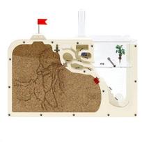 Premium-Ant Nest Diy Clear Acrylic Habitat For Live Ants Underground Ecology Castle Ant Cage