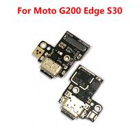For Motorola Moto G200 5G Edge S30 USB Charging Board Dock Port Microphone Module Flex Cable G200 5G Edge S30