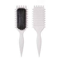 1pcs Detangling Candy Brush Curly Hair Scalp Massage Hair Comb with Cleaning Claw Natural Bristles Define Hair Styling Tools