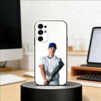 Baseball Player Otani Phone Case For Samsung S25,S24,S21,S22,S23,S30,Ultra,S20,Plus,Fe,Lite,Note,10,Black Cover Samsung S21fe