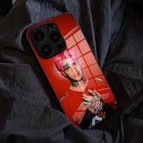 Lil Peep Hellboy Rapper Phone Case For IPhone 17 Pro Max 15 Pro 16 14 Plus 12 13 Mini 11 Pro Shockproof Glass Cover iPhone11Pro