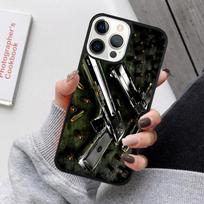 Pistol Gun Mobile Phone Cases Cover For iPhone 17 Air 16e 15 14 12 13 11 Pro MAX apple Plus Coque iPhone 15pro max