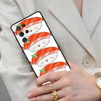 Kawaii Sushi Crowd Cell Phone Case for Samsung Galaxy S26 Ultra S25 S24 S23 S22 S21 S20 Note10 Cover Galaxy S20 5G