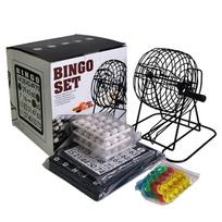 150 Token Markers Bingo Game Cage with 75 Ball Classic Bingo Cage Bingo Machine  Large Group juoda