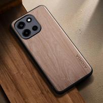 For Oneplus Nord 6 5 4 3 2 Case Capa Funda New Stylish Wooden Pattern Pu Leather Cover for Oneplus Nord 6 Case Coque oneplus nord 6 smėlis