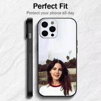 LDR L-Lana Del  Lanatics R-Rey Phone Case For iPhone17,16,15,14,13,12 Plus,Max Soft Silicone Black Cover iPhone17