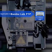 For Bambu Lab Hotend V2.0 V3.0 Kit X1C P1P Thermistor & Ceramic Heater Plate Hotend V3Heater Cartridge 24V 50W 3D Printer Parts