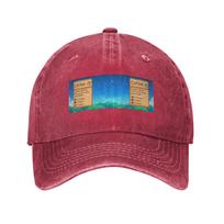 Stardew Valley Coffee Classic Denim Fabric Cap Casual Baseball Caps Adjustable Hat Summer Unisex Baseball Hats One Size