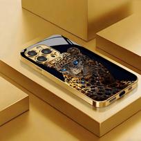 Luxurious and Stylish New Full-coverage Glass Case  for iPhone 17 16 15 14 13 13 Pro 13 Pro Max 12 11 For iPhone17