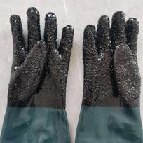 ABBY-Sandblasting Gloves Sand Blaster Parts Blasting Gloves With O Rings For Sandblast Cabinet Sandblasting Gloves 23.6 Inch