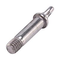 ABBY-6Pcs M6x38mm Straight D-Shackle, Short, Stainless Steel AISI 316 (silver,NONE) sidabras