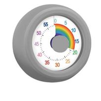Time Manager Visual Timer Round Ultra Silent Kitchen Timer Visualization Self-discipline Countdown Timer Workout Timing