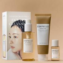 SKIN1004 Madagascar Centella Double Cleansing Duo Ampoule Foam 125ml + Light Cleansing Oil 200ml Deep Pore Care Set