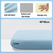 textureThick Seat Cushion Ultra Soft Memory Foam Office Chair Pad Breathable Rebound Waist Cushion Portable seat cushion