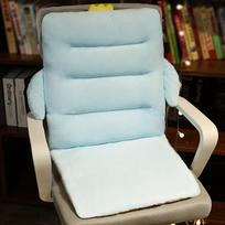 Electric Blanket Office Workers Heating Cushion Seat One Detachable Sponge Cushion Cute Cushion Warm Winter 40*40cm mėlyna
