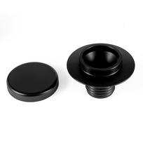 Naujas BMW R45 R65 R80 R90 90S 100R R100 motociklui aliuminio kuro bako dangtelis, juodas juoda