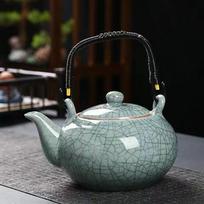 Vintage Chinese Style Teapot With Lifting Beam 650ml Mug Teapot for Tea Kettle Puer Tea Cup Set Teaware Pot Teapots Service Clay