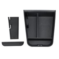 Car Interior Central Center Console Organizer Parts For Ford Mustang Mach-E 2021 2022 Arm Rest Glove Holder Plate Accessories juoda