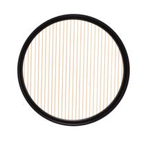Gold Streak Digital Camera Lens Filter Antiscratch Optical Glass Aluminum Alloy Frame for Nikon 72mm